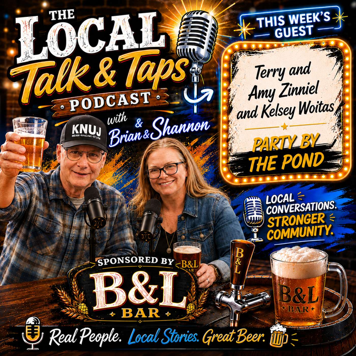 LOCAL TALK AND TAPS: TERRY AND AMY ZINNIEL AND KELSEY WOITAS