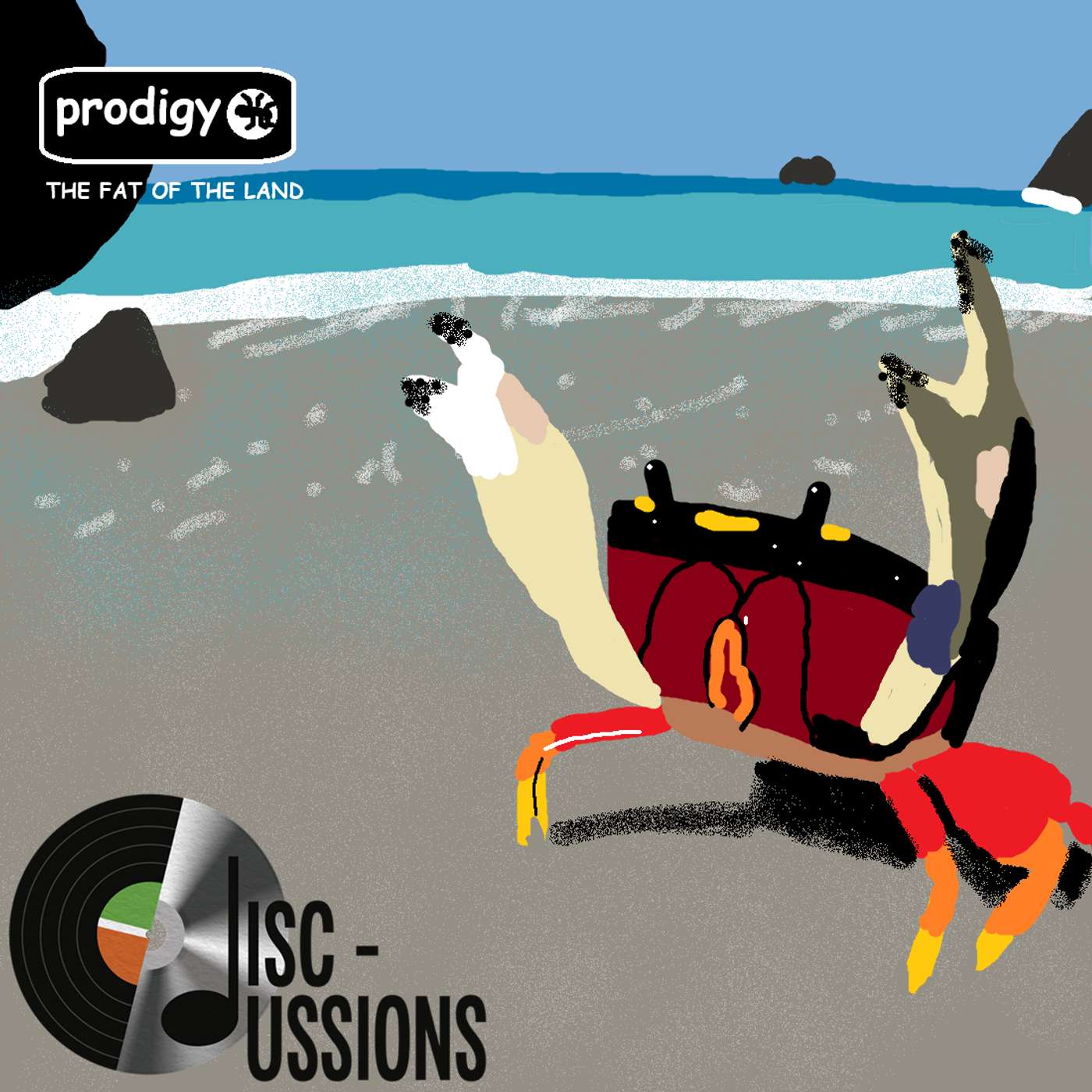 "Punk Software on EDM Hardware" Disc-ussions EP 9: The Fat of the Land - The Prodigy episode artwork