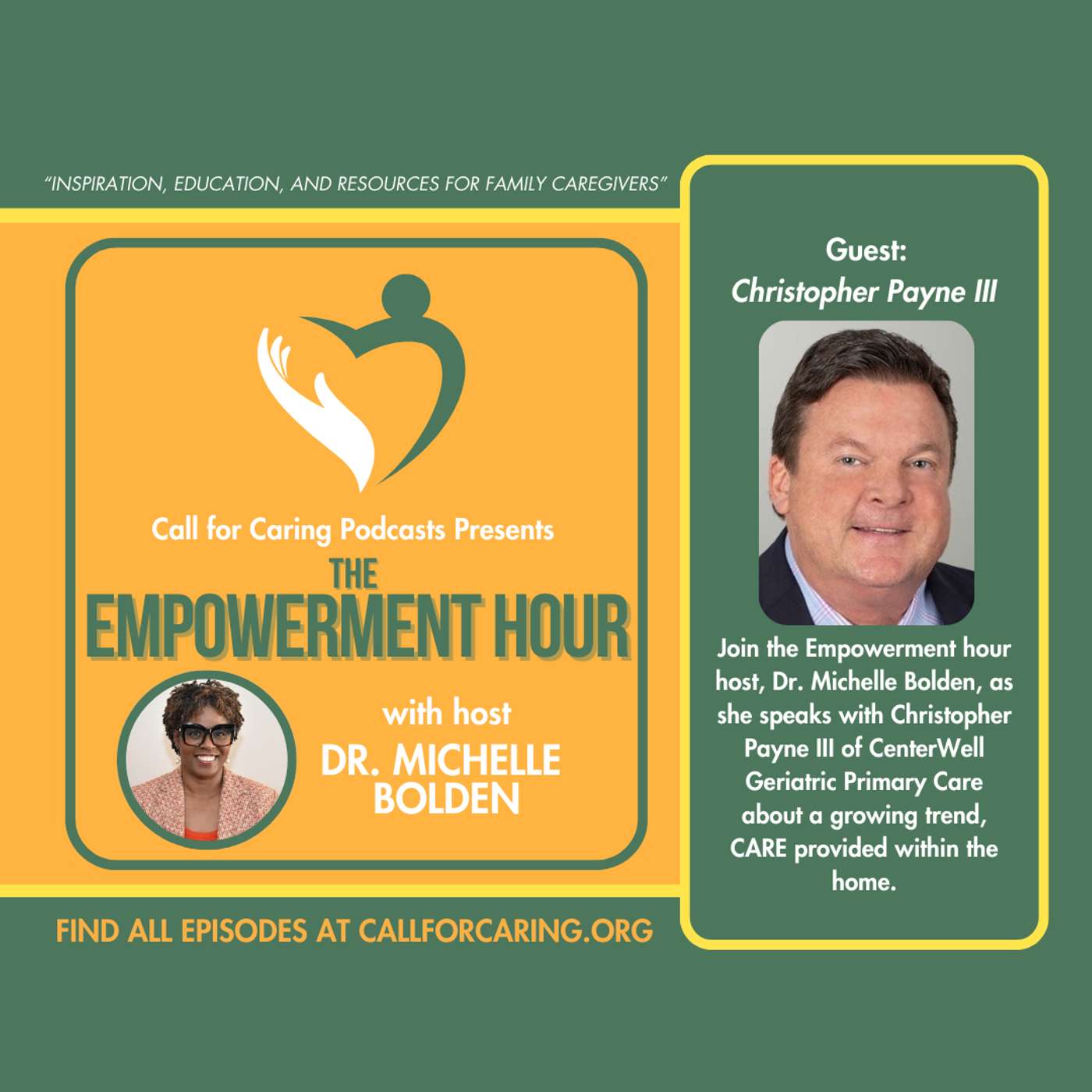 CFC Empowerment Hour Episode 2 "CARE via House Calls " with Special Guest Chris Payne episode artwork