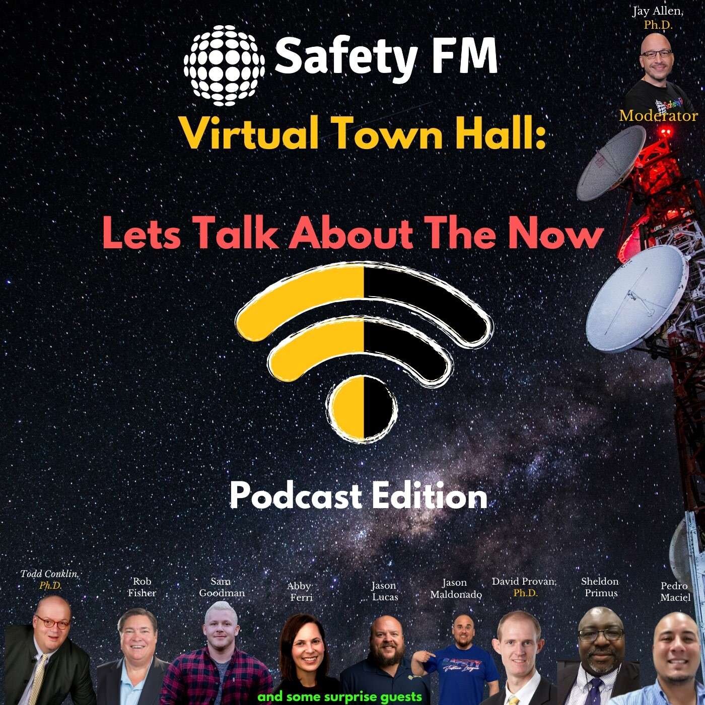 Safety FM's Town Hall episode artwork