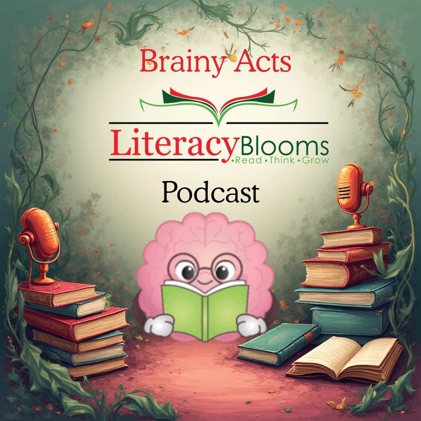 Brainy Acts Literacy Blooms Podcast podcast artwork