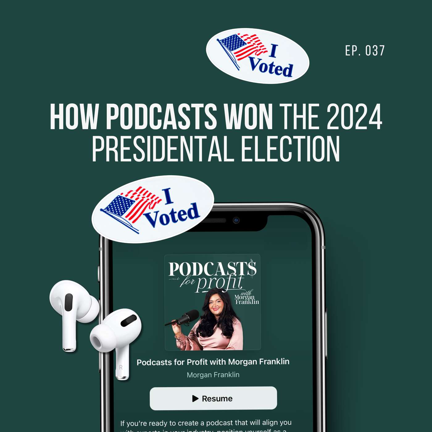 Podcasts for Profit with Morgan Franklin | Podcasting Strategy for Podcasters