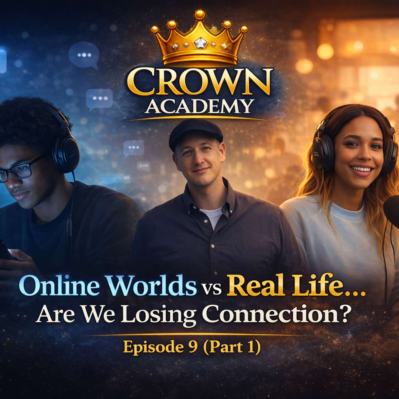 📲 "Is AI Replacing Your Friends?" Online Worlds vs Real Life | Episode 9 (Part 1) #onlinerelationships episode artwork