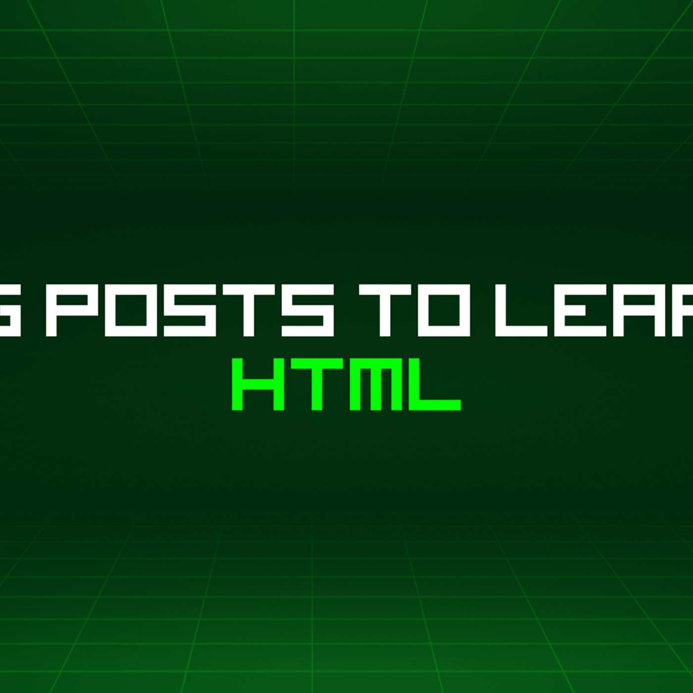 423 Blog Posts To Learn About Html
