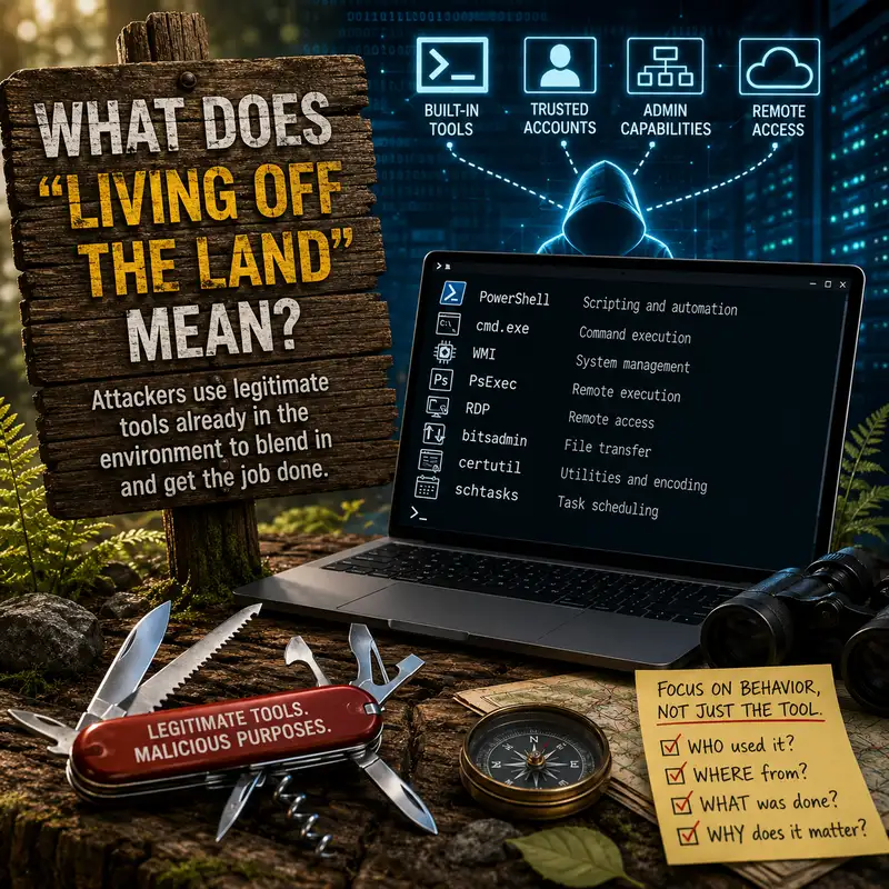 What Does “Living off the Land” Mean?