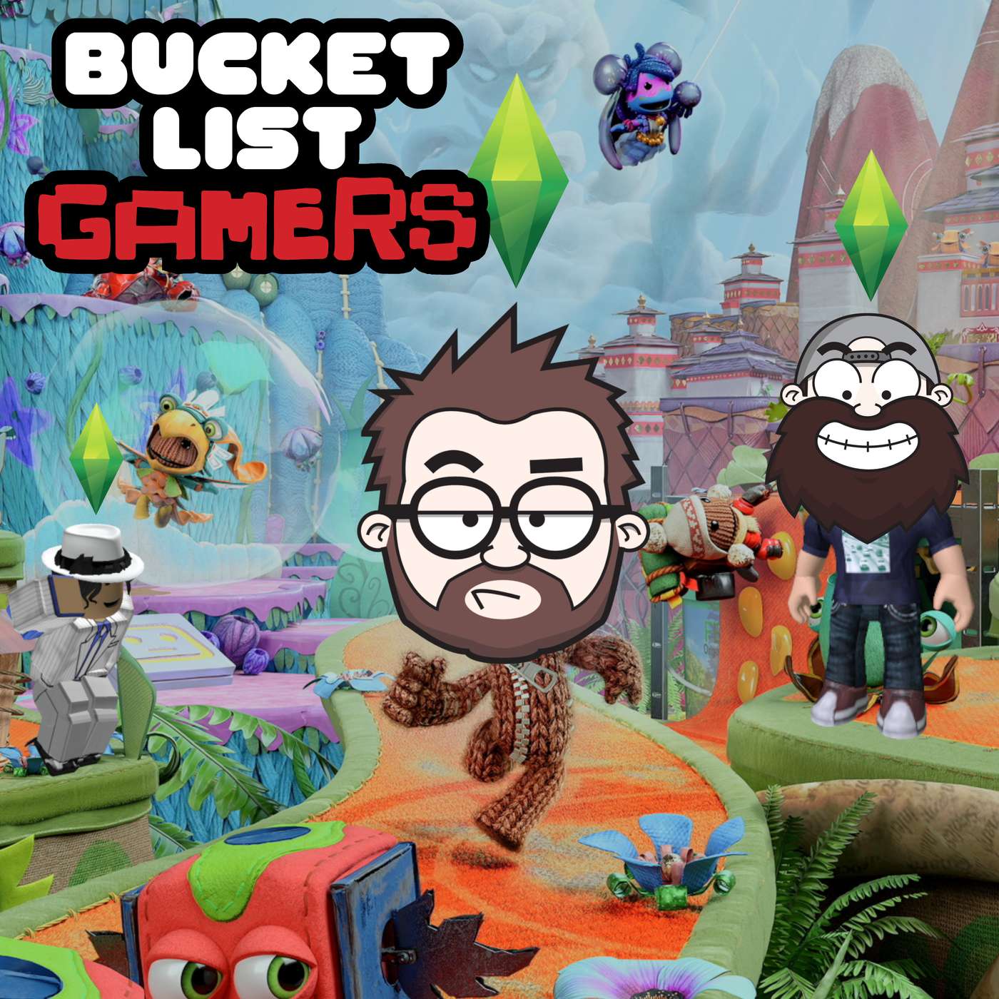 Let's Get Creative... and Definitely Not Sued - Little Big Planet, Roblox & The Sims!