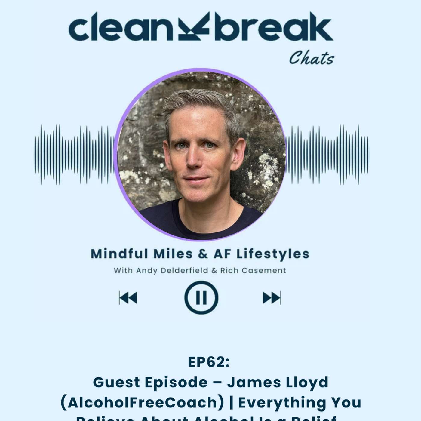 EP62: Guest Episode – James Lloyd (AlcoholFreeCoach) | Everything You Believe About Alcohol Is a Belief, Not a Fact episode artwork