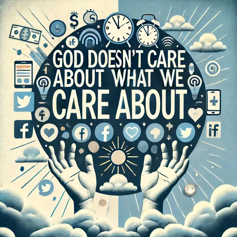 God Doesn't Care About What We Care About(From our 9-8-24 Worship)