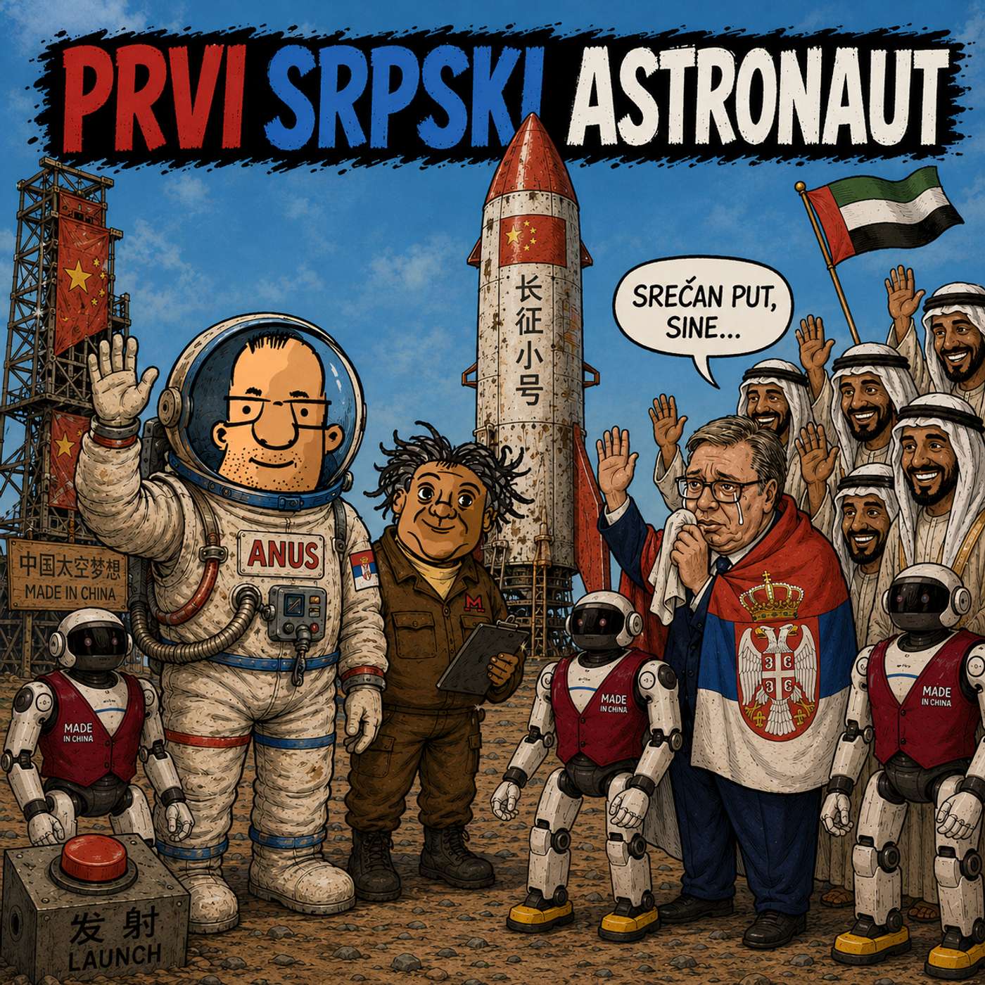 Sahrane, epitafi i prvi srpski astronaut episode artwork