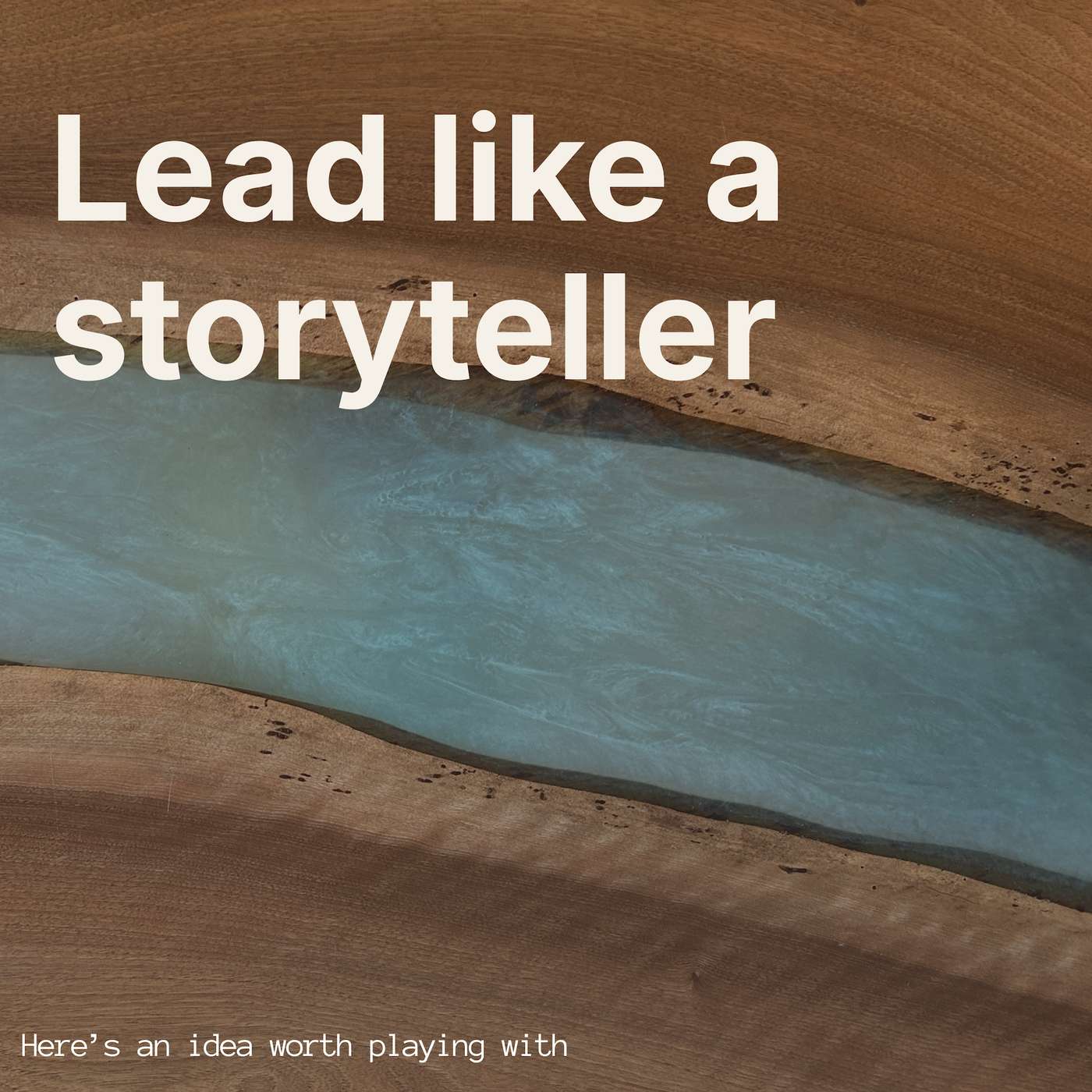 Here\'s an idea worth playing with