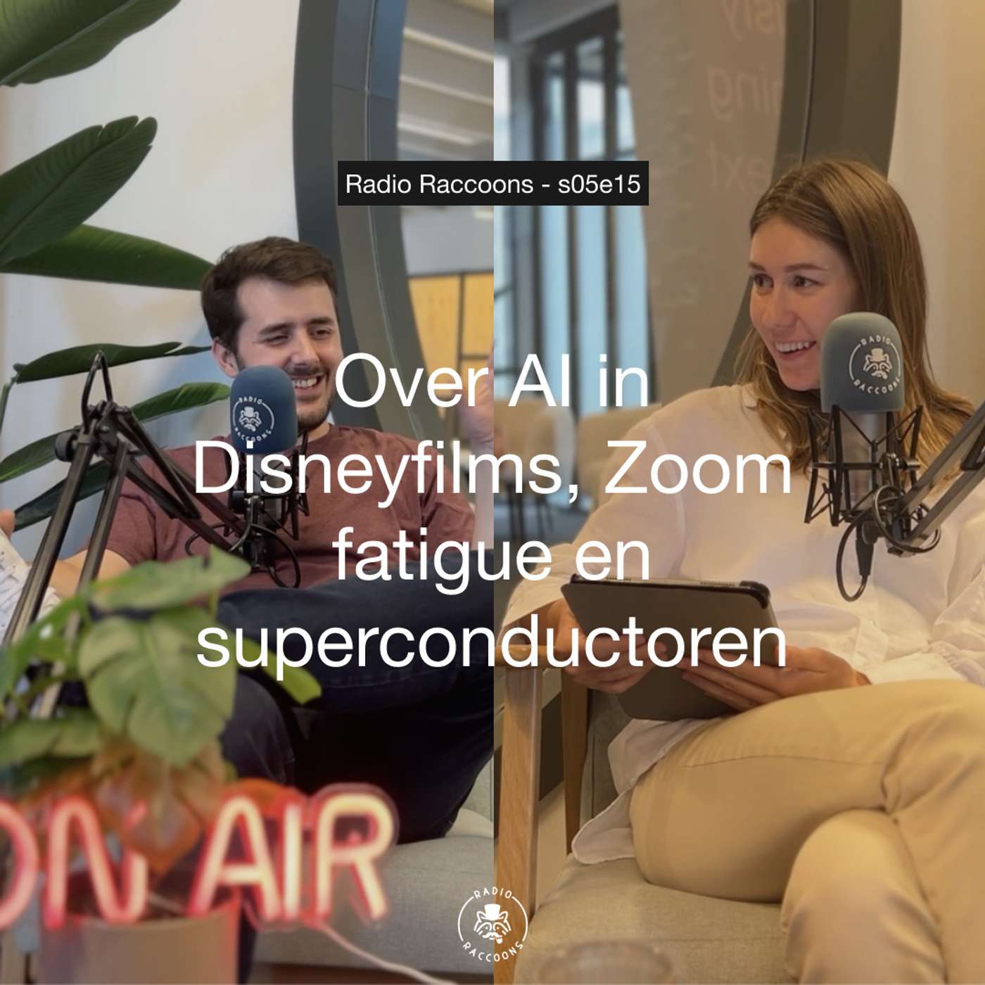 S05E15 - Over AI in Disneyfilms, Zoom fatigue en superconductoren episode artwork