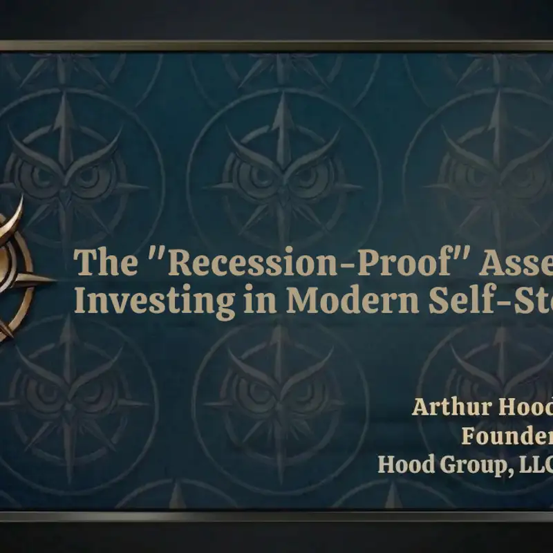 The Recession Proof Asset Class - Investing in Modern Self Storage