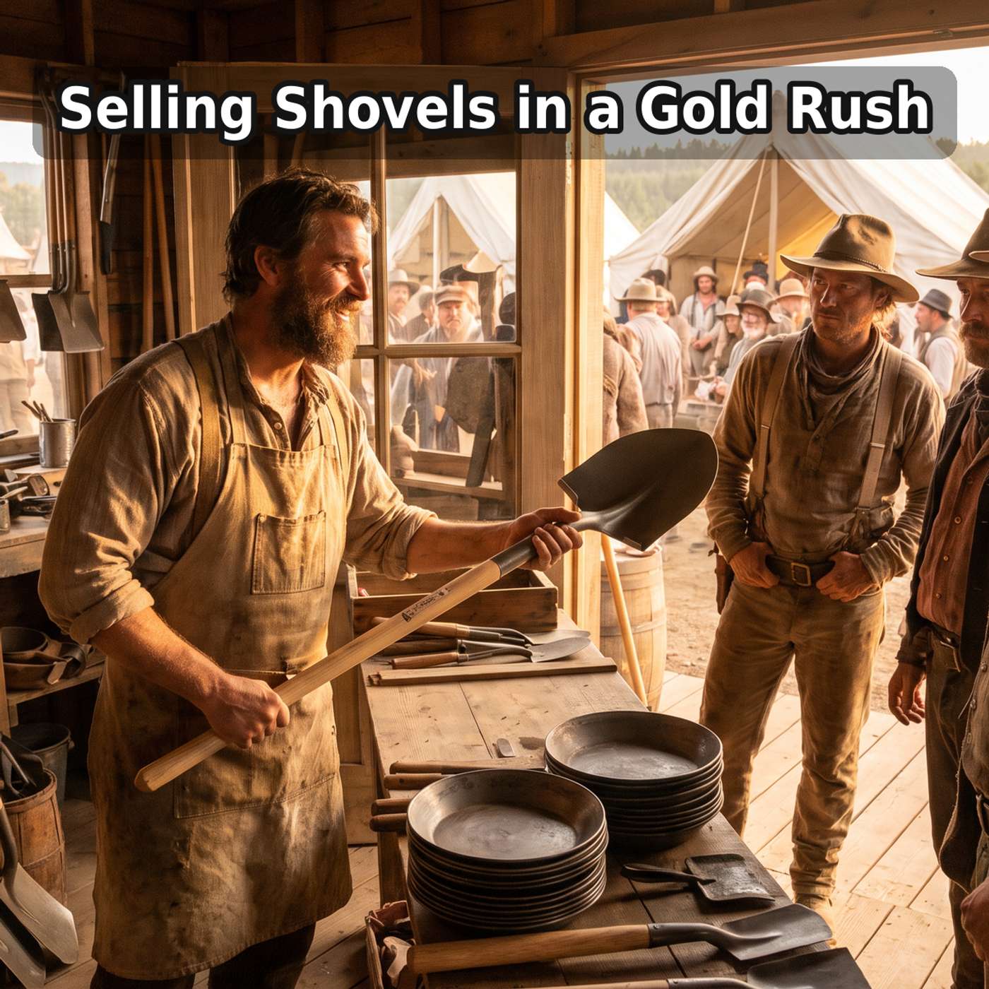 Day 343 - Selling Shovels in a Gold Rush episode artwork