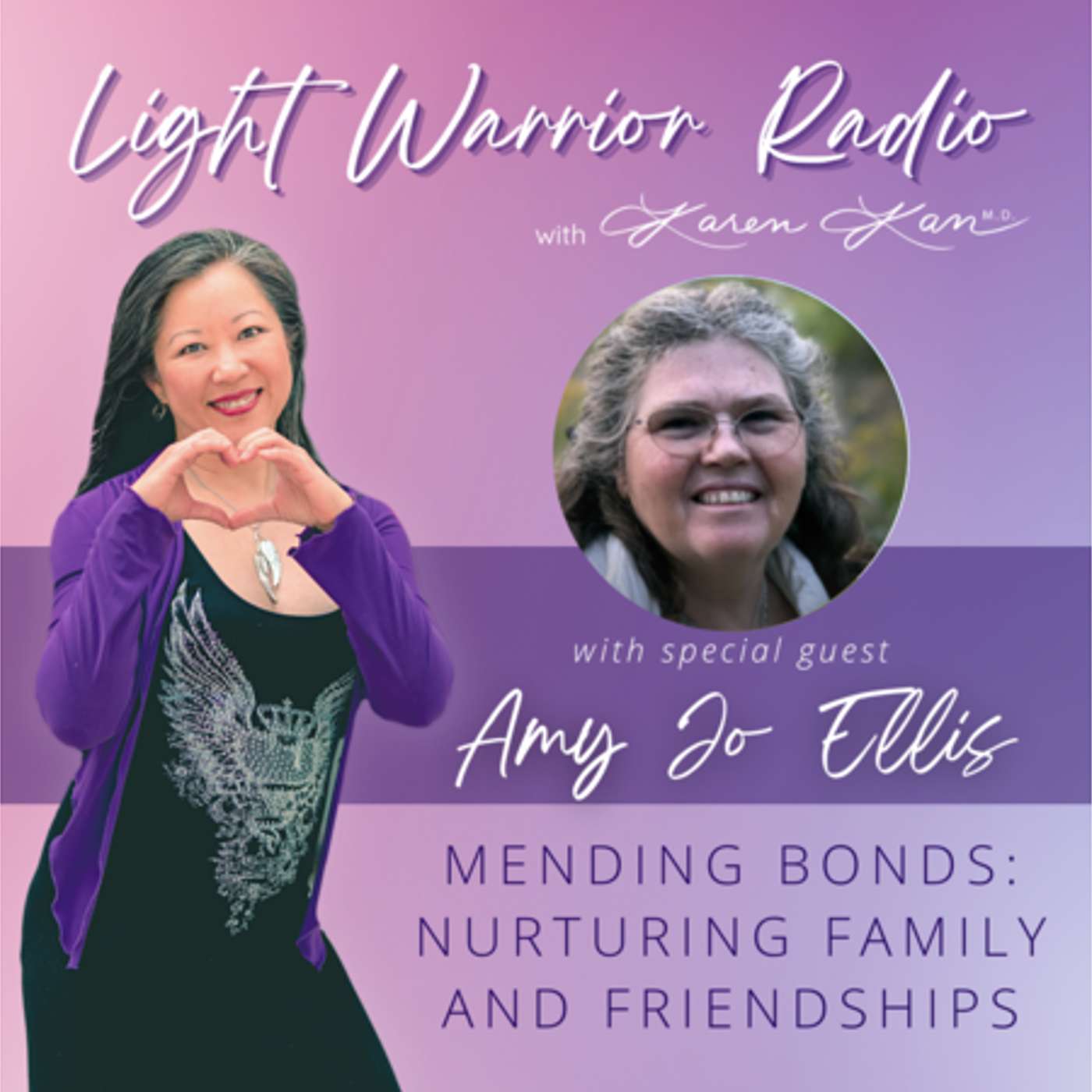 Mending Bonds: Nurturing Family and Friendships with Amy Jo Ellis episode artwork