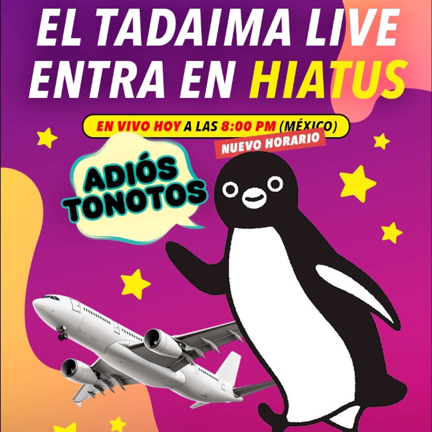 Portada de Tadaima Live Podcast