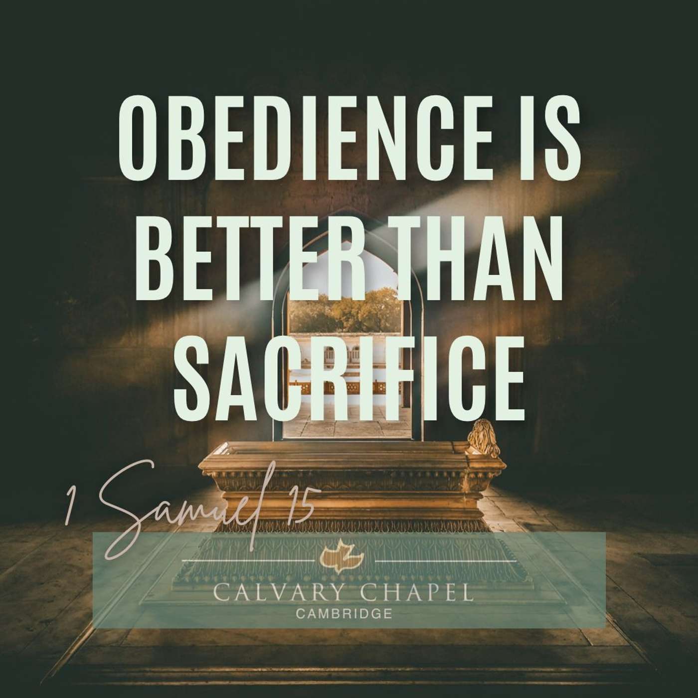 Obedience Is Better Than Sacrifice episode artwork