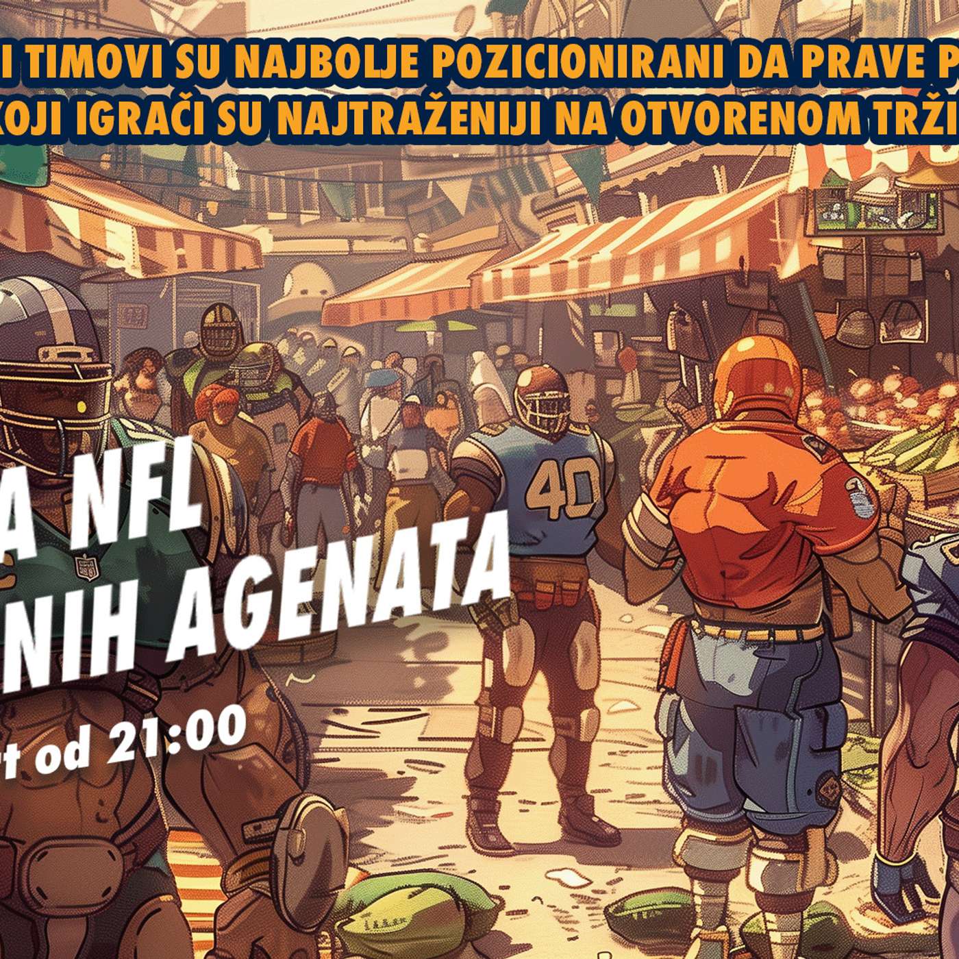 99 jardi #176 NFL: ANALIZA NFL SLOBODNIH AGENATA episode artwork
