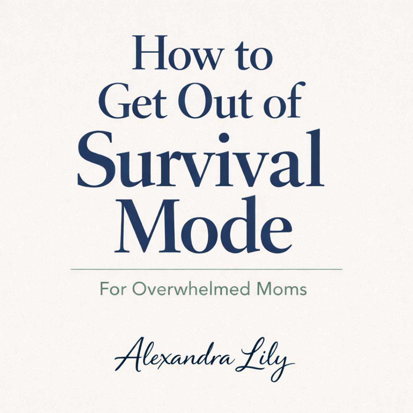 How to Get Out of Survival Mode cover art