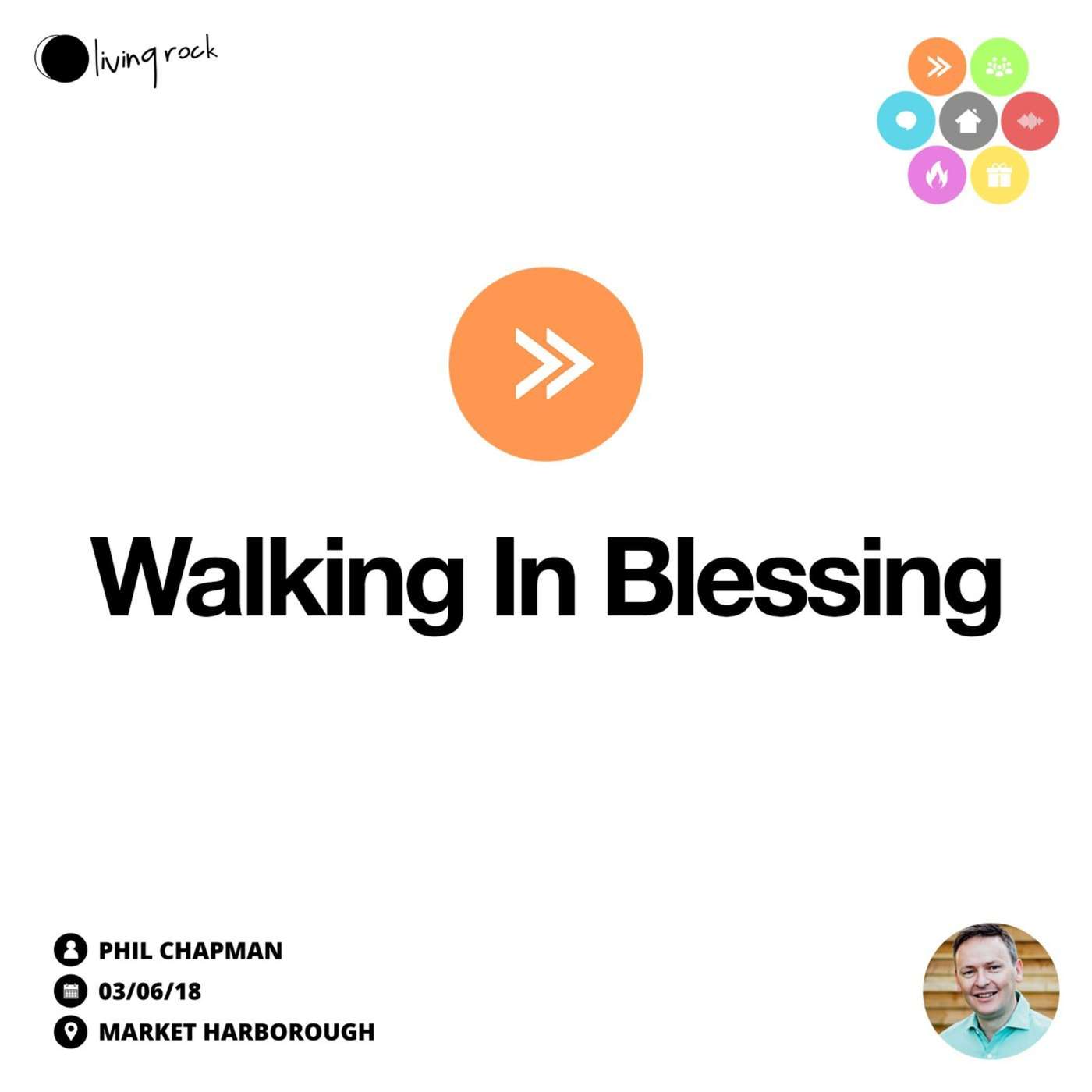 Walking In Blessing | Phil Chapman | 03/06/18 | Market Harborough episode artwork