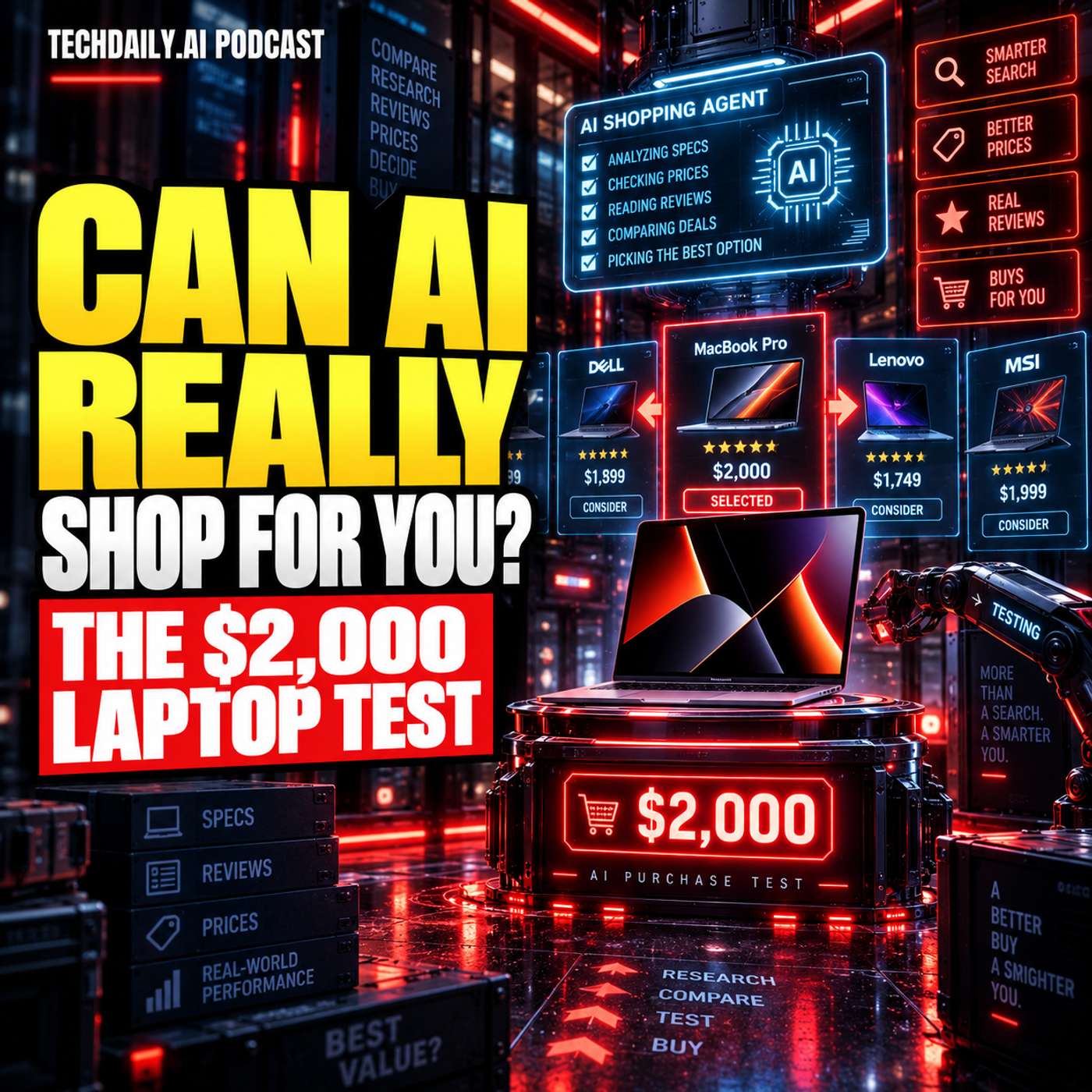 Can AI Really Shop for You? The $2,000 Laptop Test