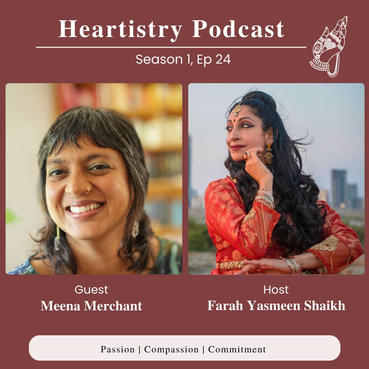 S1 Ep 24 - Meena Merchant - CEO of Werxo - a full-service media production company episode artwork