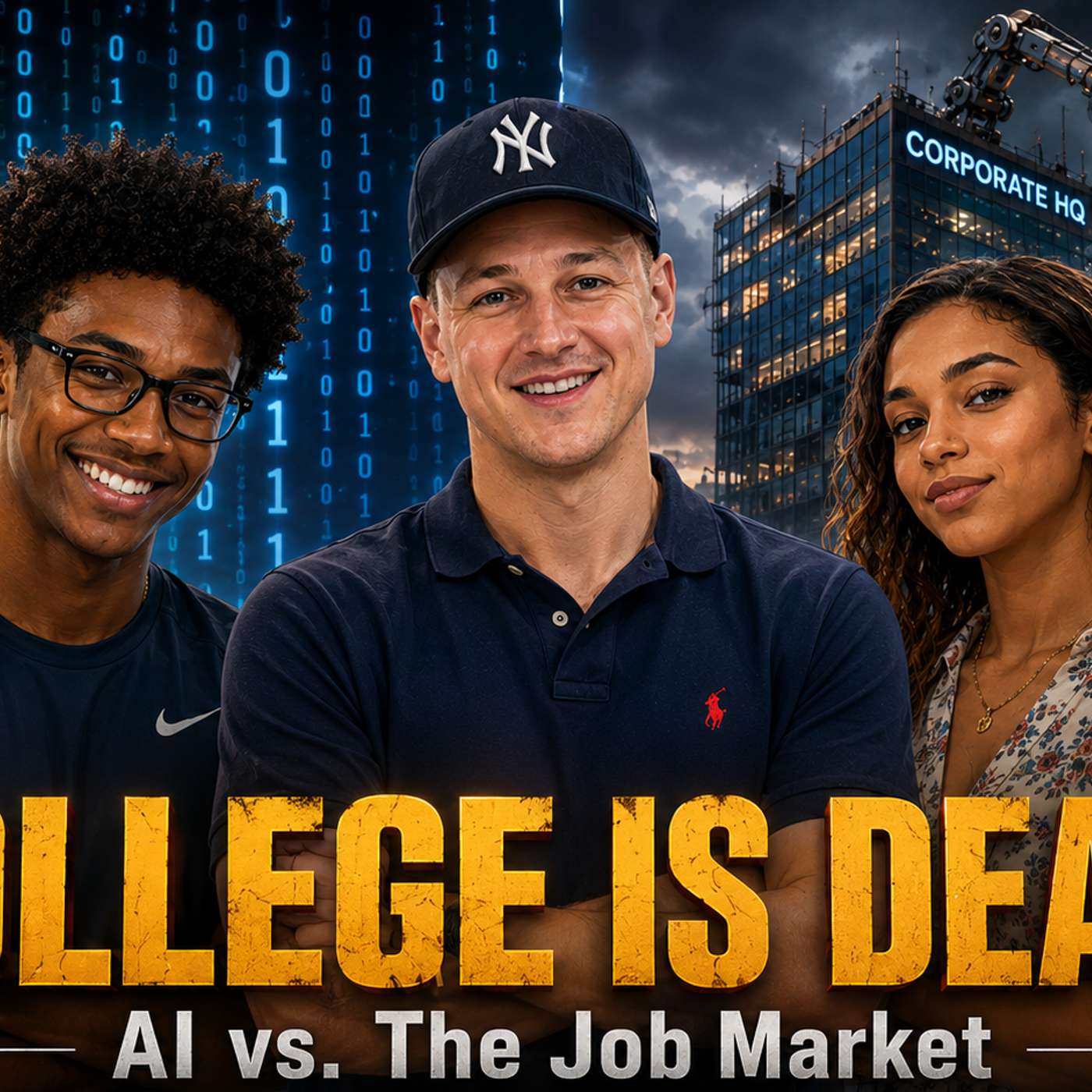Is Your College Degree Useless in an AI World? Ep 17 #youthunemployment #careeradvice #futureofwork episode artwork