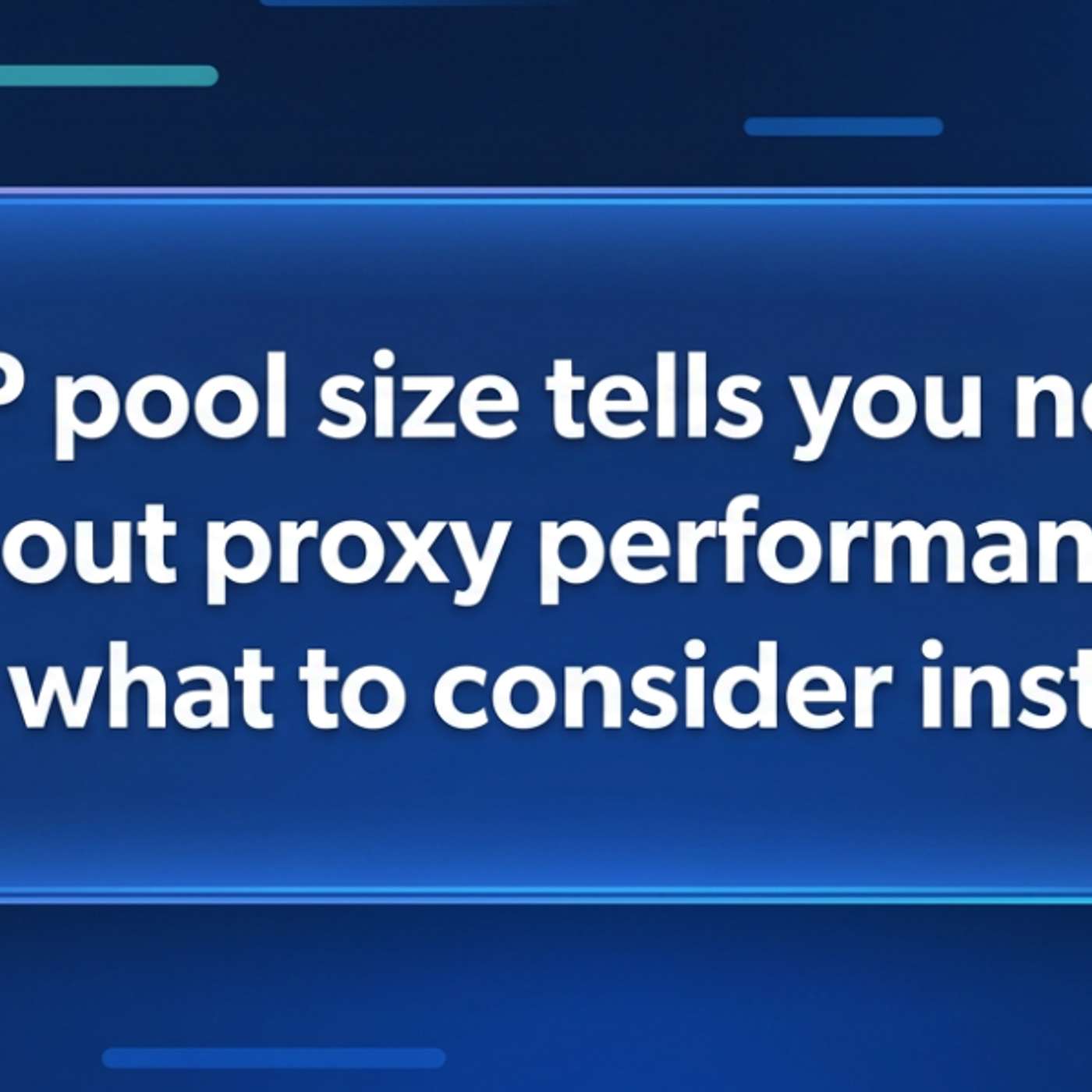 The Proxy Metric Engineers Get Wrong Every Time