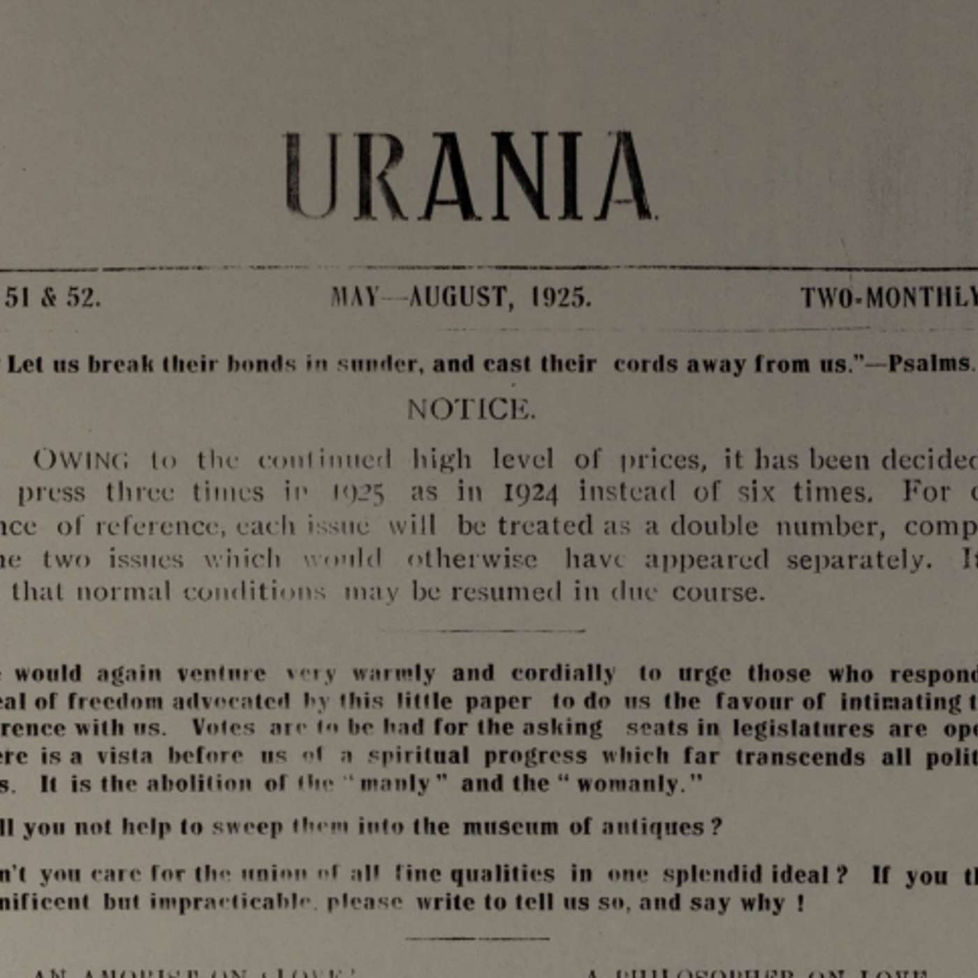 Exposing the Holes: An Annual Pride Show