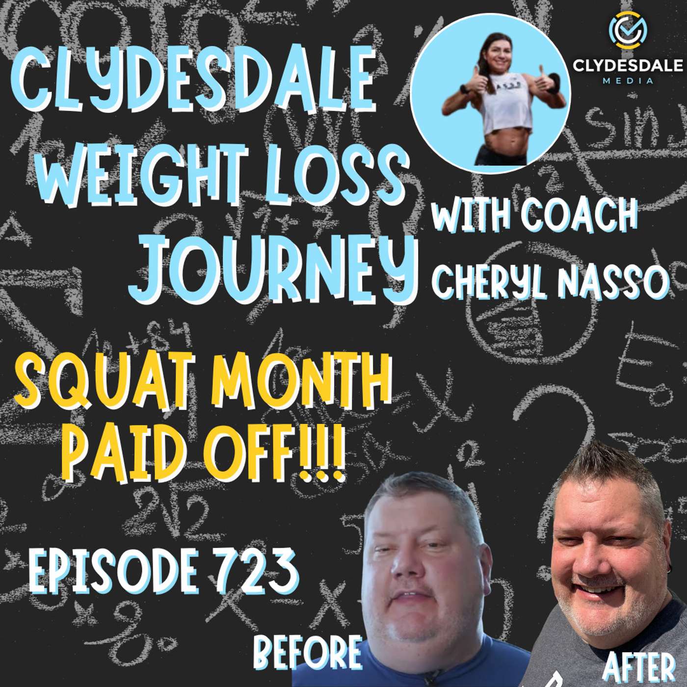 Clydesdale Media Weight Loss Journey - How Did Squat Month Pay Off? episode artwork