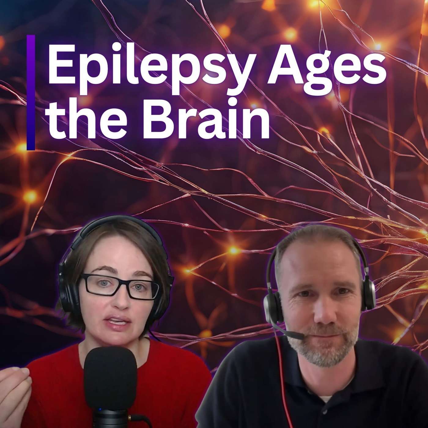 Accelerated Brain Ageing and Neurodegeneration in Epilepsy - Dr. Marian Galovic episode artwork