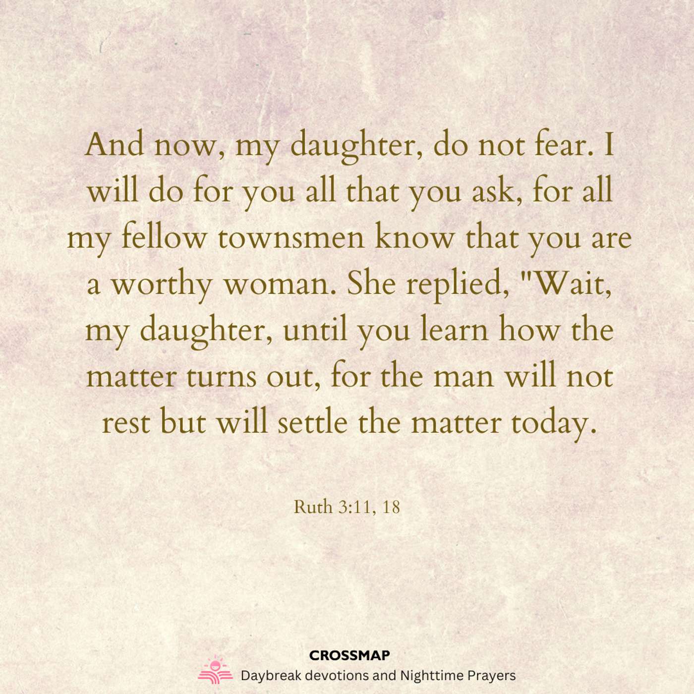 Why Widows Who Wait for Their Boaz are Blessed - A Nighttime Prayer