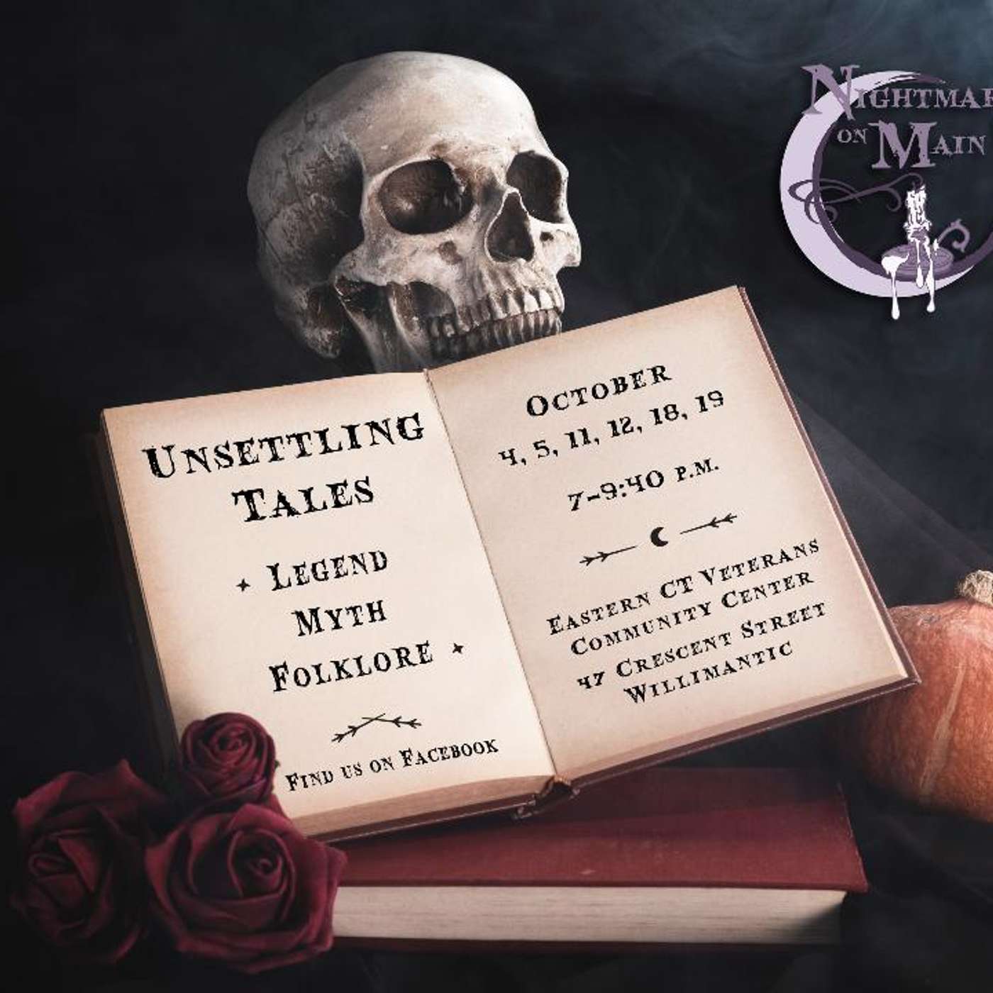 10/2/24: Nightmare On Main -- Unsettling Tales-Legend, Myth, Folklore