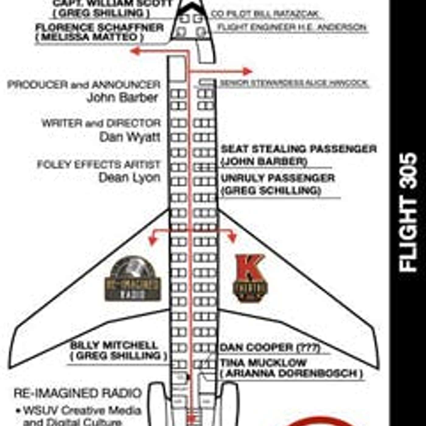 In Flight, D.B. Cooper episode artwork