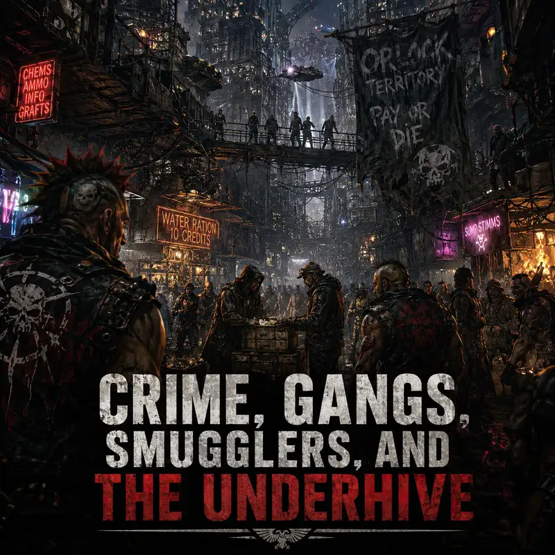 Crime, Gangs, Smugglers, and the Underhive