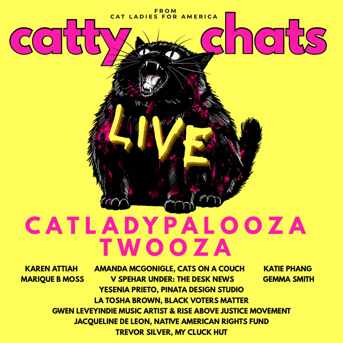 CATLADYPALOOZA TWOO-ZA: ASSES KICKED, NAMES TAKEN episode artwork