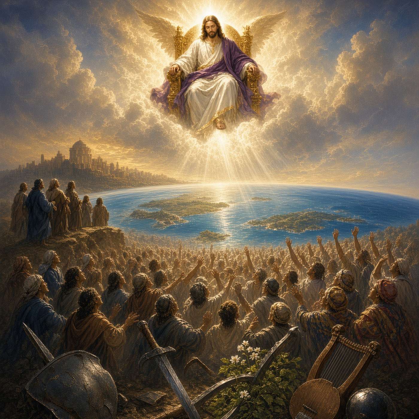 Zechariah 9 The second coming is in waiting to win more Gentiles to faith, something Israel failed to do. episode artwork