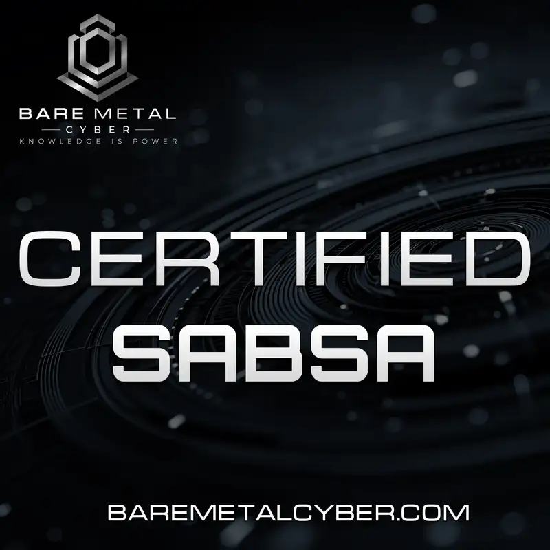 Certified: The SABSA Audio Course