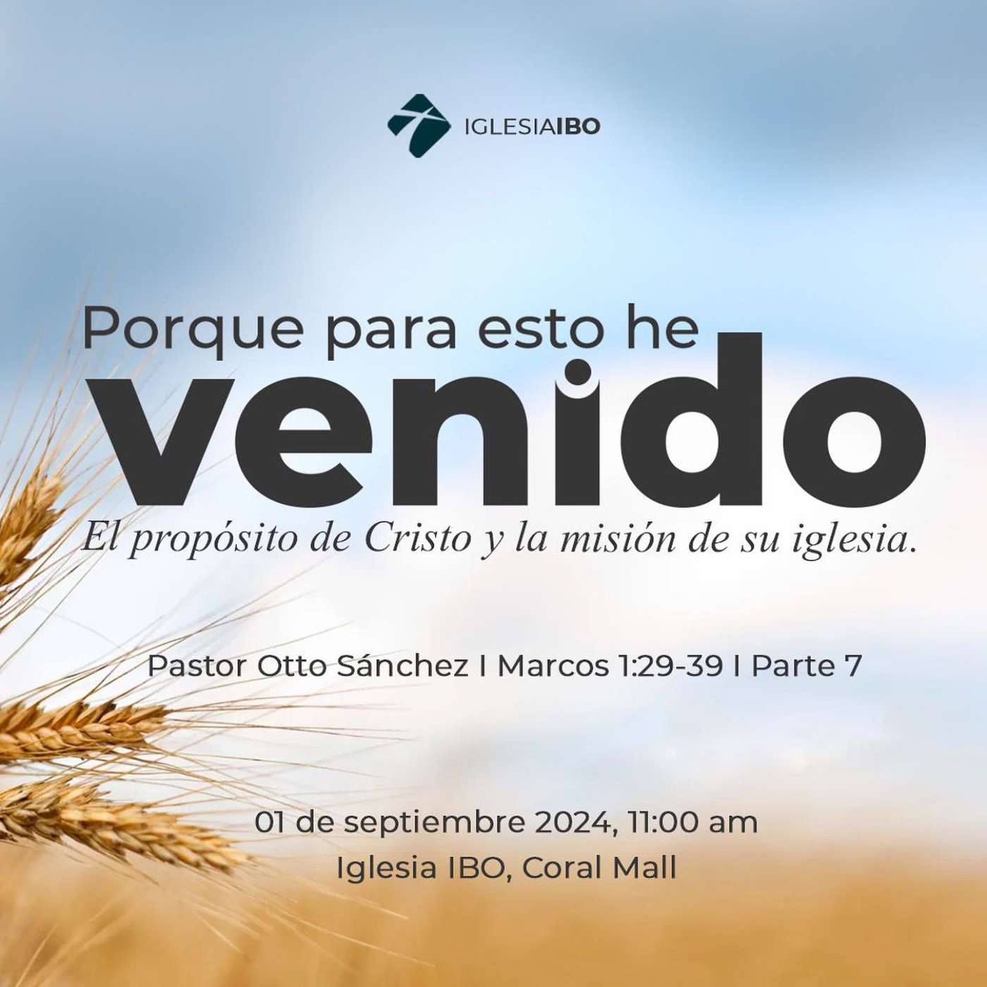 Portada de Iglesia IBO