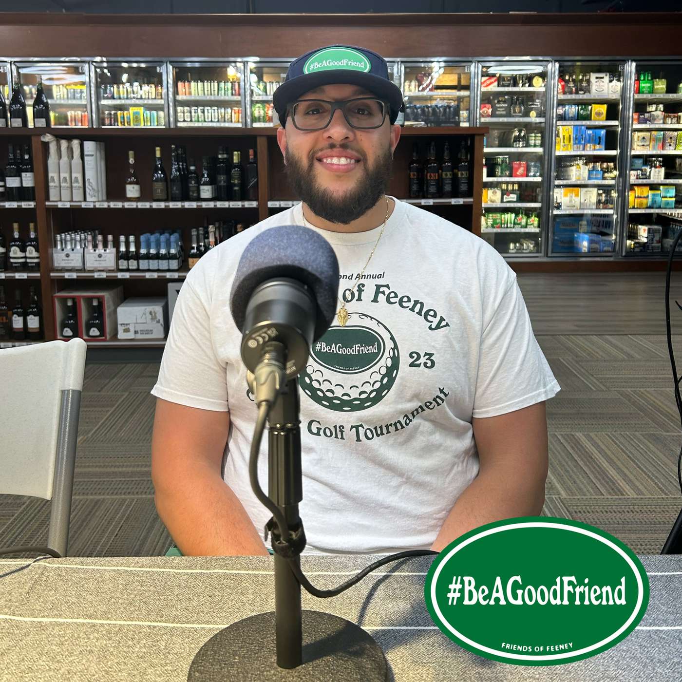 Feeney Talks With Friends