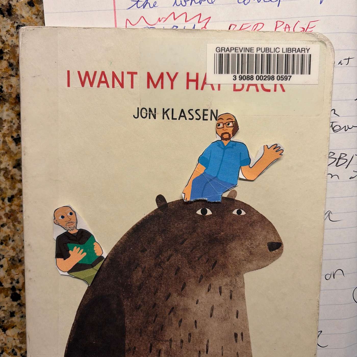 “I Want my Hat Back” by Jon Klassen, or the bear with a naked head complex