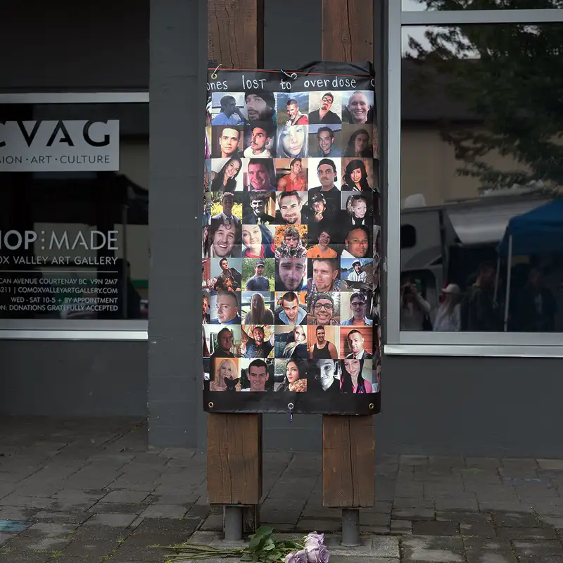 Comox Valley gathers for the 25th International Overdose Awareness Day