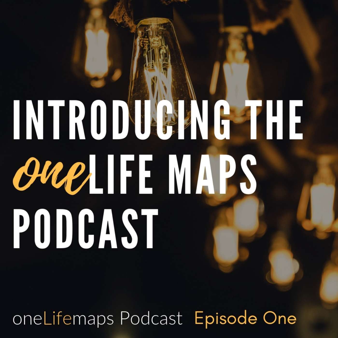 1. Introducing the oneLife Maps Podcast episode artwork