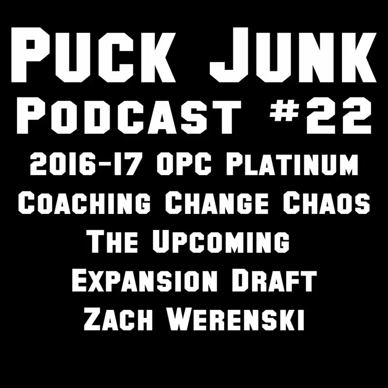 2016-17 O-Pee-Chee Platinum Hockey, Coaching Changes, Zach Werenski | #22 | 4/18/2017