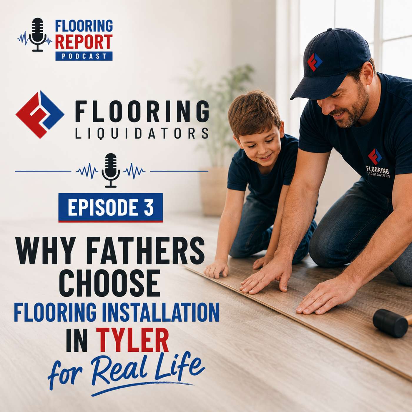 Why Fathers Choose Flooring Installation in Tyler for Real Life episode artwork