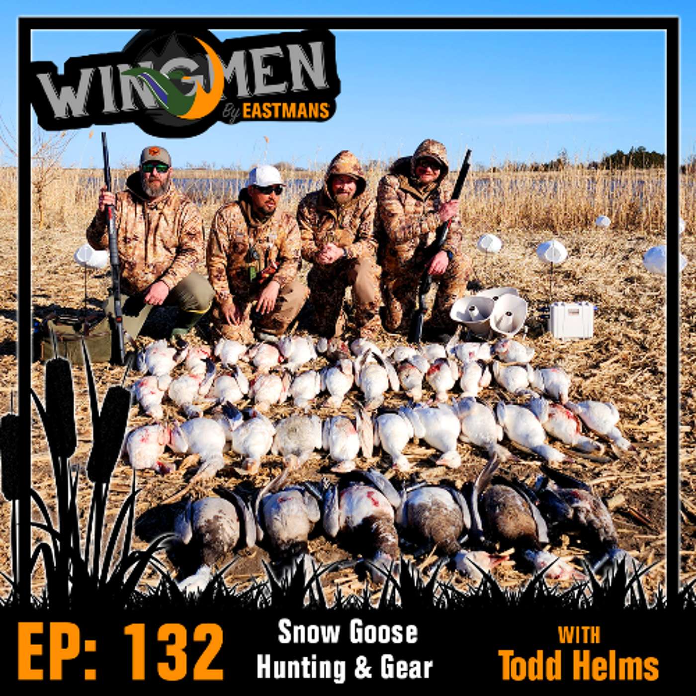 Wingmen EP 132: Snow Goose Hunting & Gear with Todd Helms episode artwork